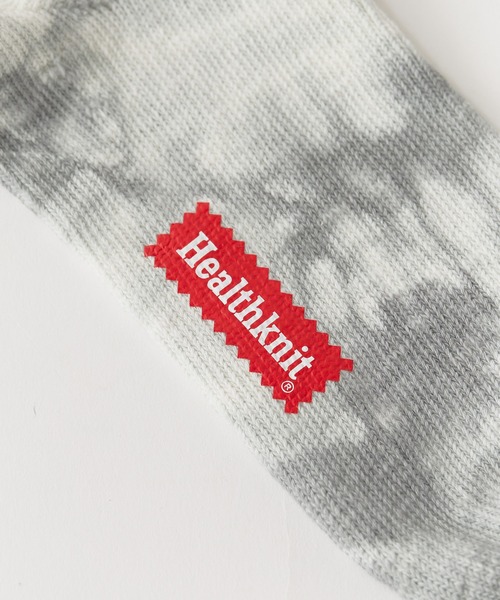 Healthknit(ヘルスニット)の「Healthknit/ヘルスニット タイダイ 靴下 2026新作 再入荷(ソックス/靴下・メンズ・ブルー/オレンジ・25-27/23-25)」の6枚目の写真