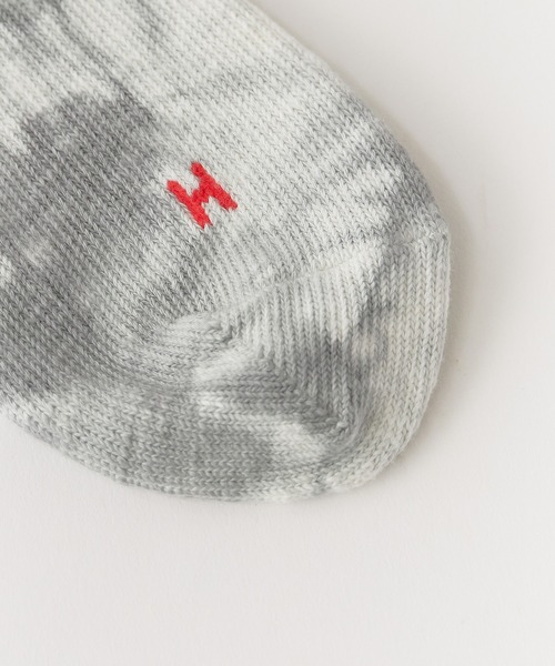 Healthknit(ヘルスニット)の「Healthknit/ヘルスニット タイダイ 靴下 2026新作 再入荷(ソックス/靴下・メンズ・ブルー/オレンジ・25-27/23-25)」の3枚目の写真