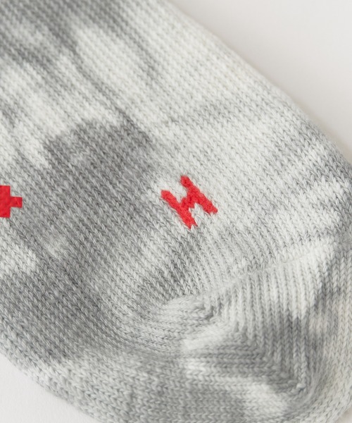 Healthknit(ヘルスニット)の「Healthknit/ヘルスニット タイダイ 靴下 2026新作 再入荷(ソックス/靴下・メンズ・ブルー/オレンジ・25-27/23-25)」の7枚目の写真