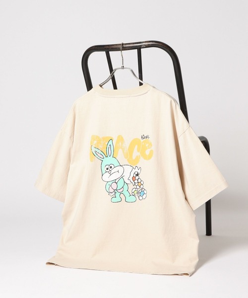 RAGEBLUE(レイジブルー)の「【RAKIZ・マチダタケル】イラストレーターコラボTシャツ(Tシャツ/カットソー・メンズ・ダークグレー/ホワイト/その他19/オフホワイト・LARGE/MEDIUM)」の3枚目の写真