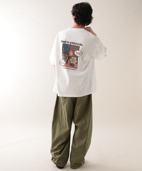 RAGEBLUE(レイジブルー)の「【RAKIZ・マチダタケル】イラストレーターコラボTシャツ(Tシャツ/カットソー・メンズ・ダークグレー/ホワイト/その他19/オフホワイト・LARGE/MEDIUM)」の7枚目の写真