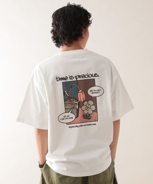 RAGEBLUE(レイジブルー)の「【RAKIZ・マチダタケル】イラストレーターコラボTシャツ(Tシャツ/カットソー・メンズ・ダークグレー/ホワイト/その他19/オフホワイト・LARGE/MEDIUM)」の9枚目の写真