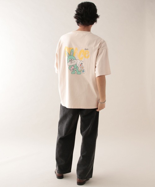 RAGEBLUE(レイジブルー)の「【RAKIZ・マチダタケル】イラストレーターコラボTシャツ(Tシャツ/カットソー・メンズ・ダークグレー/ホワイト/その他19/オフホワイト・LARGE/MEDIUM)」の12枚目の写真