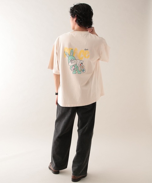 RAGEBLUE(レイジブルー)の「【RAKIZ・マチダタケル】イラストレーターコラボTシャツ(Tシャツ/カットソー・メンズ・ダークグレー/ホワイト/その他19/オフホワイト・LARGE/MEDIUM)」の13枚目の写真