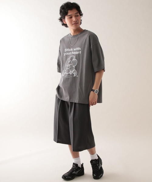 RAGEBLUE(レイジブルー)の「【RAKIZ・マチダタケル】イラストレーターコラボTシャツ(Tシャツ/カットソー・メンズ・ダークグレー/ホワイト/その他19/オフホワイト・LARGE/MEDIUM)」の17枚目の写真