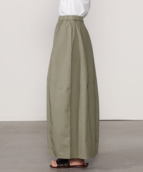 CELLAR DOOR（セラドール）の「Cellar Door | コクーン イージースカート WOMEN（スカート・レディース・グレー・XS）」の7枚目の写真