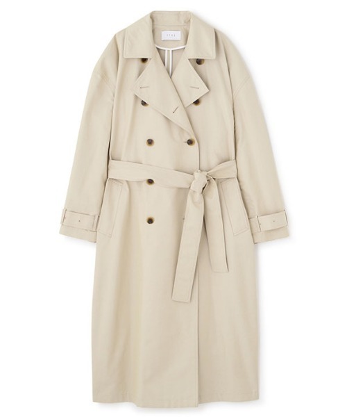 ETRE TOKYO(エトレトウキョウ)の「シャンブレーツイルトレンチコート(トレンチコート・レディース・ブラック/ベージュ・M/S)」の16枚目の写真