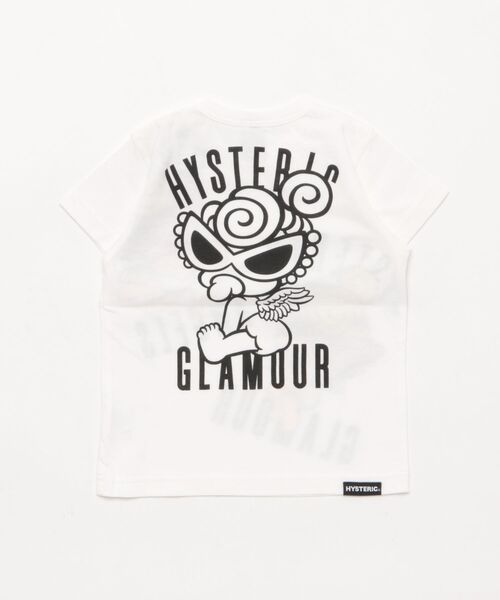 HYSTERIC MINI（ヒステリックミニ）の「MY FIRST HYSTERIC　ANGEL MINI 半袖Tシャツ（Tシャツ/カットソー・キッズ・ホワイト/ブラック/レッド・90/80）」の4枚目の写真