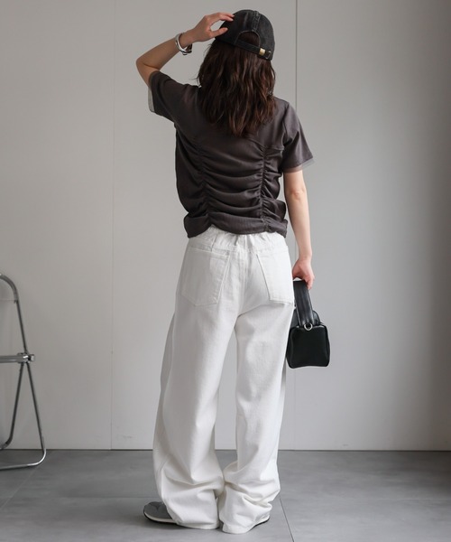 model：156cm 着用サイズ：FREE