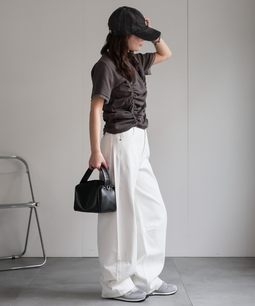 model：156cm 着用サイズ：FREE