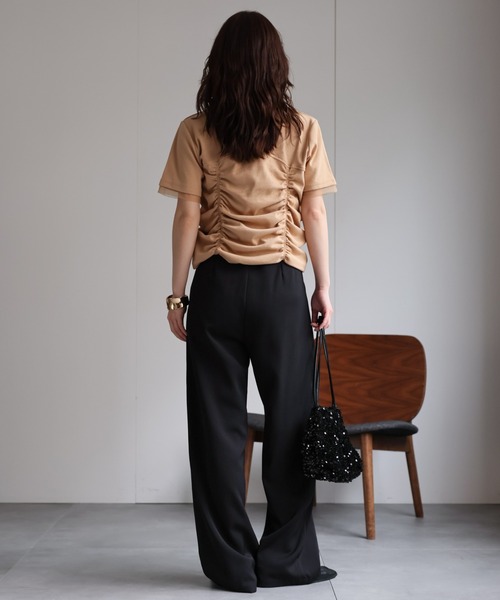 model：156cm 着用サイズ：FREE