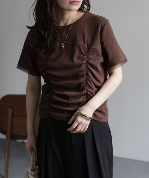model：156cm 着用サイズ：FREE