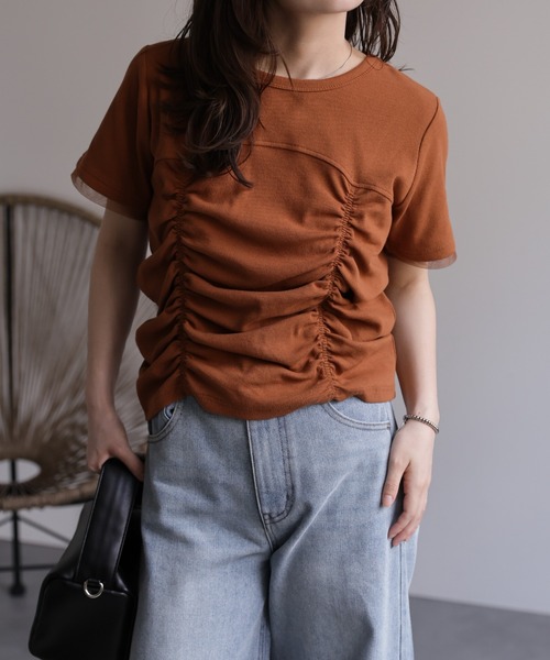 model：156cm 着用サイズ：FREE