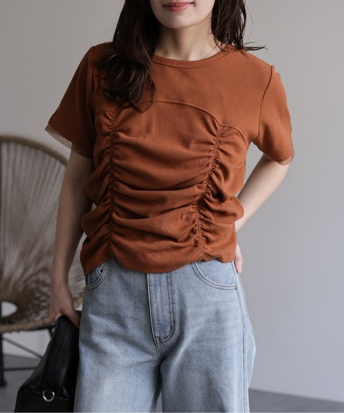 model：156cm 着用サイズ：FREE