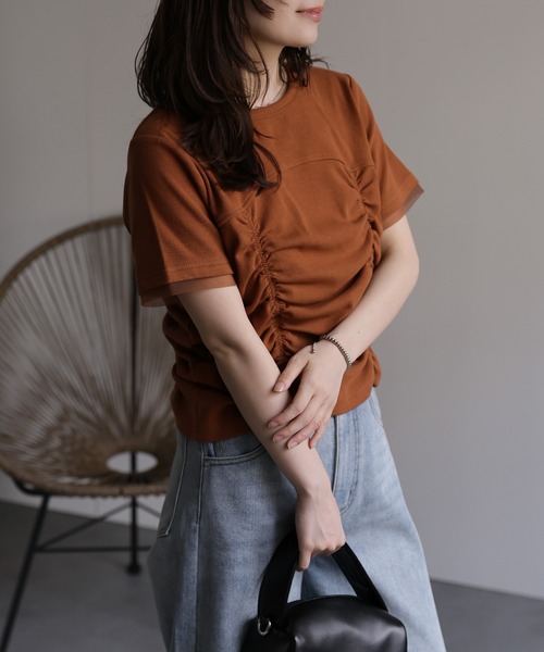 model：156cm 着用サイズ：FREE