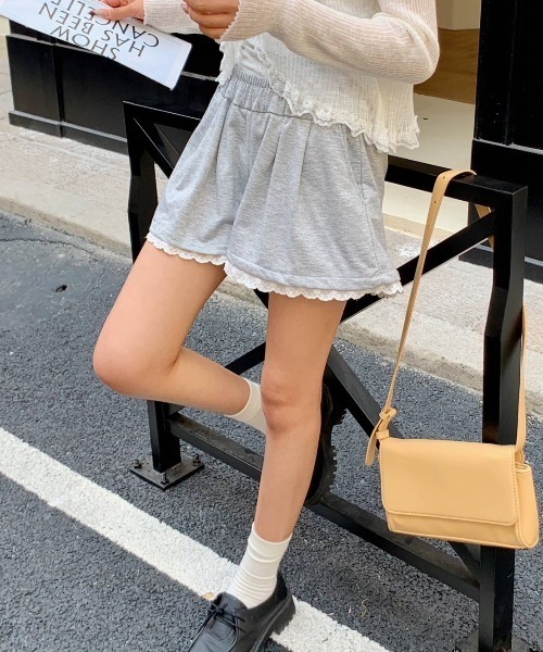 VIBGYOR（ヴィブジョー）の「【LAMPOON】スエットショートパンツ（その他パンツ・レディース・グレー・MEDIUM/LARGE）」の10枚目の写真