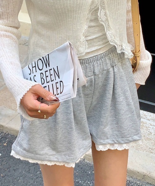 VIBGYOR（ヴィブジョー）の「【LAMPOON】スエットショートパンツ（その他パンツ・レディース・グレー・MEDIUM/LARGE）」の15枚目の写真