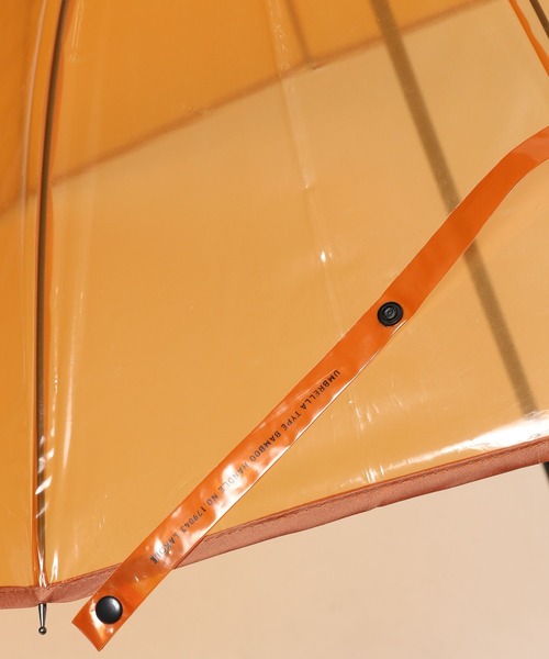 LAKOLE（ラコレ）の「バンブービニール長傘 / 319620（長傘・レディース・オレンジ/グレー/ブルー・FREE）」の6枚目の写真