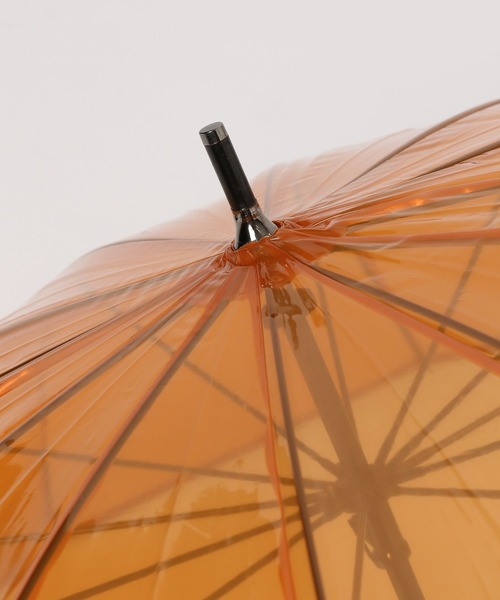 LAKOLE（ラコレ）の「バンブービニール長傘 / 319620（長傘・レディース・オレンジ/グレー/ブルー・FREE）」の7枚目の写真
