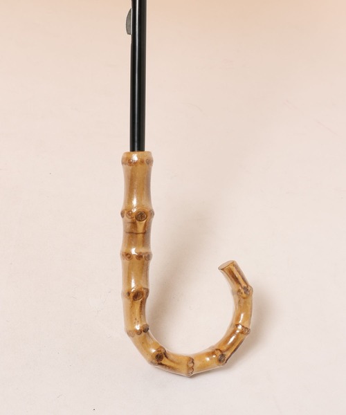 LAKOLE（ラコレ）の「バンブービニール長傘 / 319620（長傘・レディース・オレンジ/グレー/ブルー・FREE）」の10枚目の写真