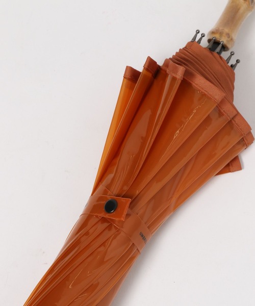 LAKOLE（ラコレ）の「バンブービニール長傘 / 319620（長傘・レディース・オレンジ/グレー/ブルー・FREE）」の12枚目の写真