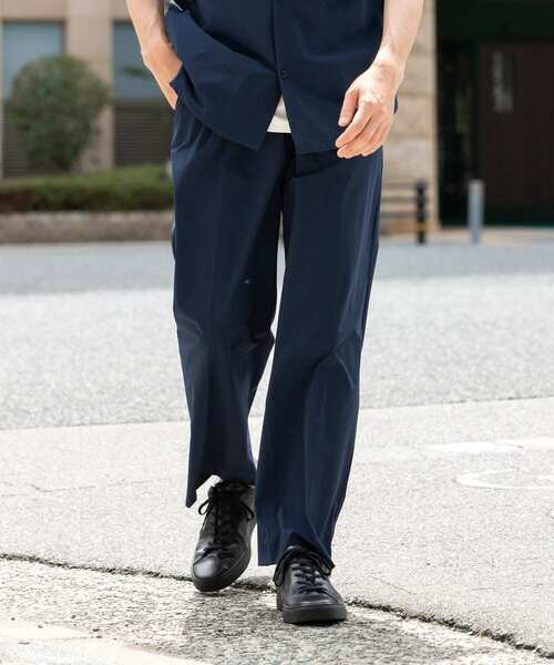 URBAN RESEARCH ROSSO MEN（アーバンリサーチロッソメン）の「『WEB限定』『セットアップ対応』『XLサイズあり』クールキープイージースラックス（その他パンツ・メンズ・ブラック/ベージュ/ネイビー/ライトグレー・SMALL/MEDIUM/LARGE/X-LARGE）」の4枚目の写真