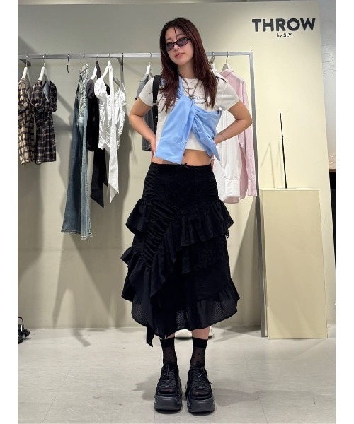 SLY スカート MANNISH DESIGN SK マニッシュ デザイン : ZOZOTOWN