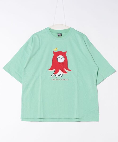 ScoLar - ScoLar Parity ウインニャーアップリケTシャツ ScoLar Parity Tシャツ SALE スカラー パリティ 352101 ウイン