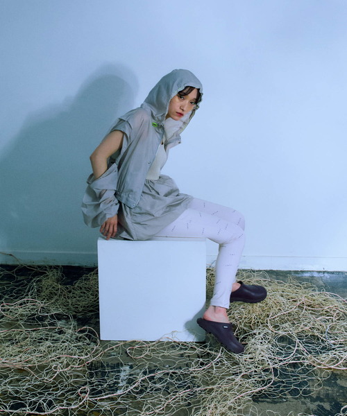 THE GOODLAND MARKET(ザグッドランドマーケット)の「cwtch 2WAY SHEER BLOUSON(ブルゾン・レディース・ピンク/ライトグレー/ライトブルー・FREE)」の18枚目の写真