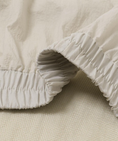 THE GOODLAND MARKET(ザグッドランドマーケット)の「cwtch 2WAY SHEER BLOUSON(ブルゾン・レディース・ピンク/ライトグレー/ライトブルー・FREE)」の4枚目の写真