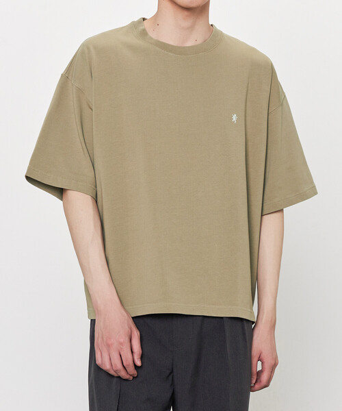 Gymphlex | コットンジャージー クルーネック半袖Tシャツ MEN（T