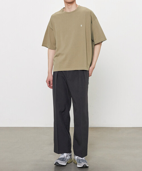 Gymphlex | コットンジャージー クルーネック半袖Tシャツ MEN（T