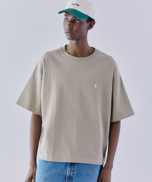 【DEUS】TROOP TEE★コットンジャージー素材レギュラーフィット Gymphlex | コットンジャージー クルーネック半袖Tシャツ MEN（T