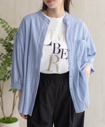 HusHusH（ハッシュアッシュ）の「HusHusH バンドカラー7分ブラウス（シャツ/ブラウス）」