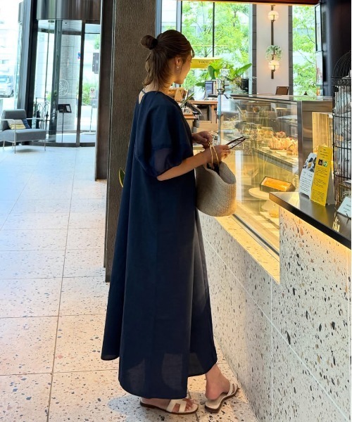model：H159 着用サイズ：FREE