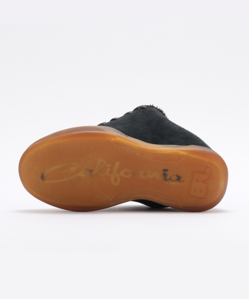 ERL / イーアールエル UNISEX SUEDE VAMP SKATE SNEAKER LEA