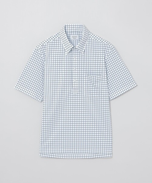 MACKINTOSH PHILOSOPHY（ﾏｯｷﾝﾄｯｼｭ ﾌｨﾛｿﾌｨｰ）の「トロッター 鹿の子ジャージー プリント柄バリエーション ボタンダウンポロ（ポロシャツ・メンズ・ネイビー/グレー系その他/ブルー/ブルー系その他7/ブルー系その他2/オフホワイト/ダークネイビー・40/38/42）」の7枚目の写真