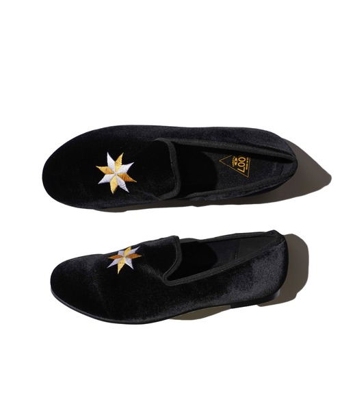 THRIFTY LOOK（スリフティールック）の「THRIFTY LOOK / スリフティールック "VALERO STAR" OPERA SHOES バレロスター 星 刺しゅう ナバホ オペラシューズ（バレエシューズ・メンズ・ブラック系その他/ブラック・6/9/10/5）」の20枚目の写真
