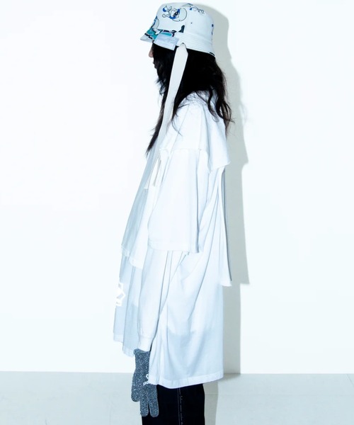 bodysong.（ボディソング）の「BODYSONG./ボディソング/TEE/TRIPLE WITH GLOVES /REFLECTIVE（Tシャツ/カットソー・メンズ・ホワイト・F）」の12枚目の写真