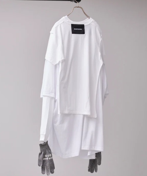 bodysong.（ボディソング）の「BODYSONG./ボディソング/TEE/TRIPLE WITH GLOVES /REFLECTIVE（Tシャツ/カットソー・メンズ・ホワイト・F）」の18枚目の写真