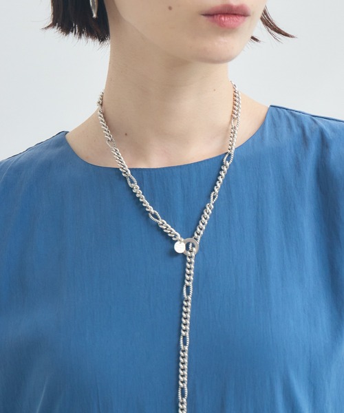 Paradise Picnic（パラダイスピクニック）の「Dignite Collier ギャザーフレアワンピース（ワンピース・レディース・ブラック/ブルー・FREE）」の14枚目の写真