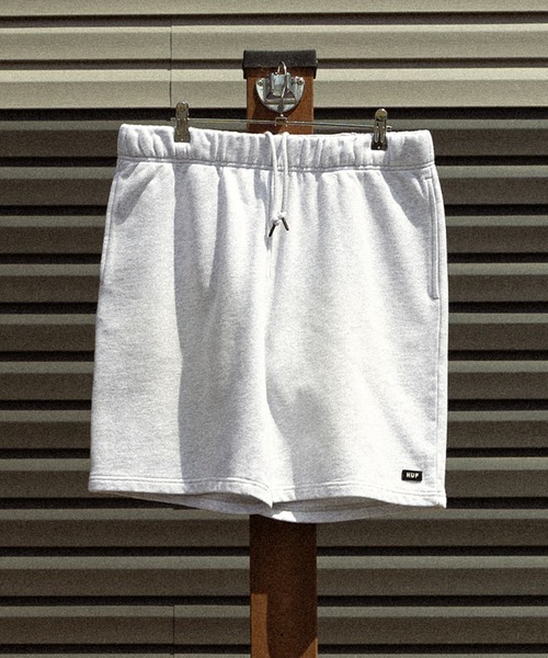 HUF(ハフ)の「CLASSIC FLEECE SHORT(スウェットパンツ・メンズ・パープル系その他/イエロー系その他/アッシュグレー/ブラック・S/M/L/XL)」の2枚目の写真