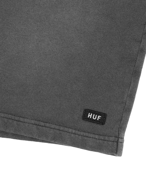 HUF(ハフ)の「CLASSIC FLEECE SHORT(スウェットパンツ・メンズ・パープル系その他/イエロー系その他/アッシュグレー/ブラック・S/M/L/XL)」の17枚目の写真