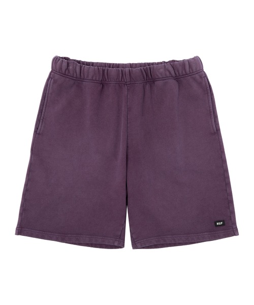 HUF(ハフ)の「CLASSIC FLEECE SHORT(スウェットパンツ・メンズ・パープル系その他/イエロー系その他/アッシュグレー/ブラック・S/M/L/XL)」の12枚目の写真