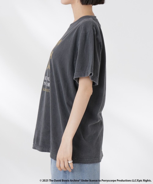 GOOD ROCK SPEED(グッドロックスピード)の「GOOD ROCK SPEED/DAVID BOWIE Tシャツ(Tシャツ/カットソー・レディース・チャコール・FREE)」の10枚目の写真