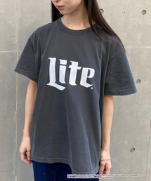 NOMINE（ノミネ）の「【GOOD ROCK SPEED】Miller LITE ロゴ半袖 Tシャツ（Tシャツ/カットソー）」