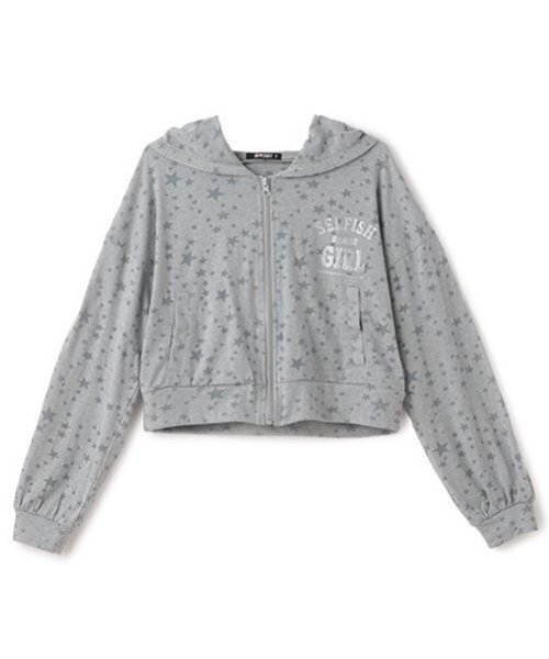 by LOVEiT（バイラビット）の「オパールフーディ（パーカー・キッズ・オフホワイト/グレー/サックスブルー・130cm/150cm/160cm/120cm/140cm）」の2枚目の写真