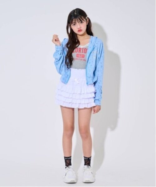 by LOVEiT（バイラビット）の「オパールフーディ（パーカー・キッズ・オフホワイト/グレー/サックスブルー・130cm/150cm/160cm/120cm/140cm）」の15枚目の写真