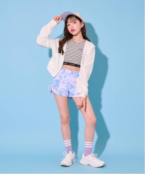 by LOVEiT（バイラビット）の「オパールフーディ（パーカー・キッズ・オフホワイト/グレー/サックスブルー・130cm/150cm/160cm/120cm/140cm）」の16枚目の写真