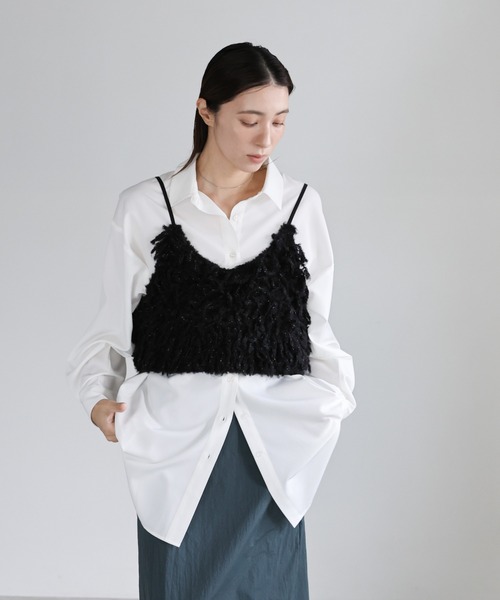 ウールミックスニットビスチェ（ベスト）｜select MOCA（セレクトモカ